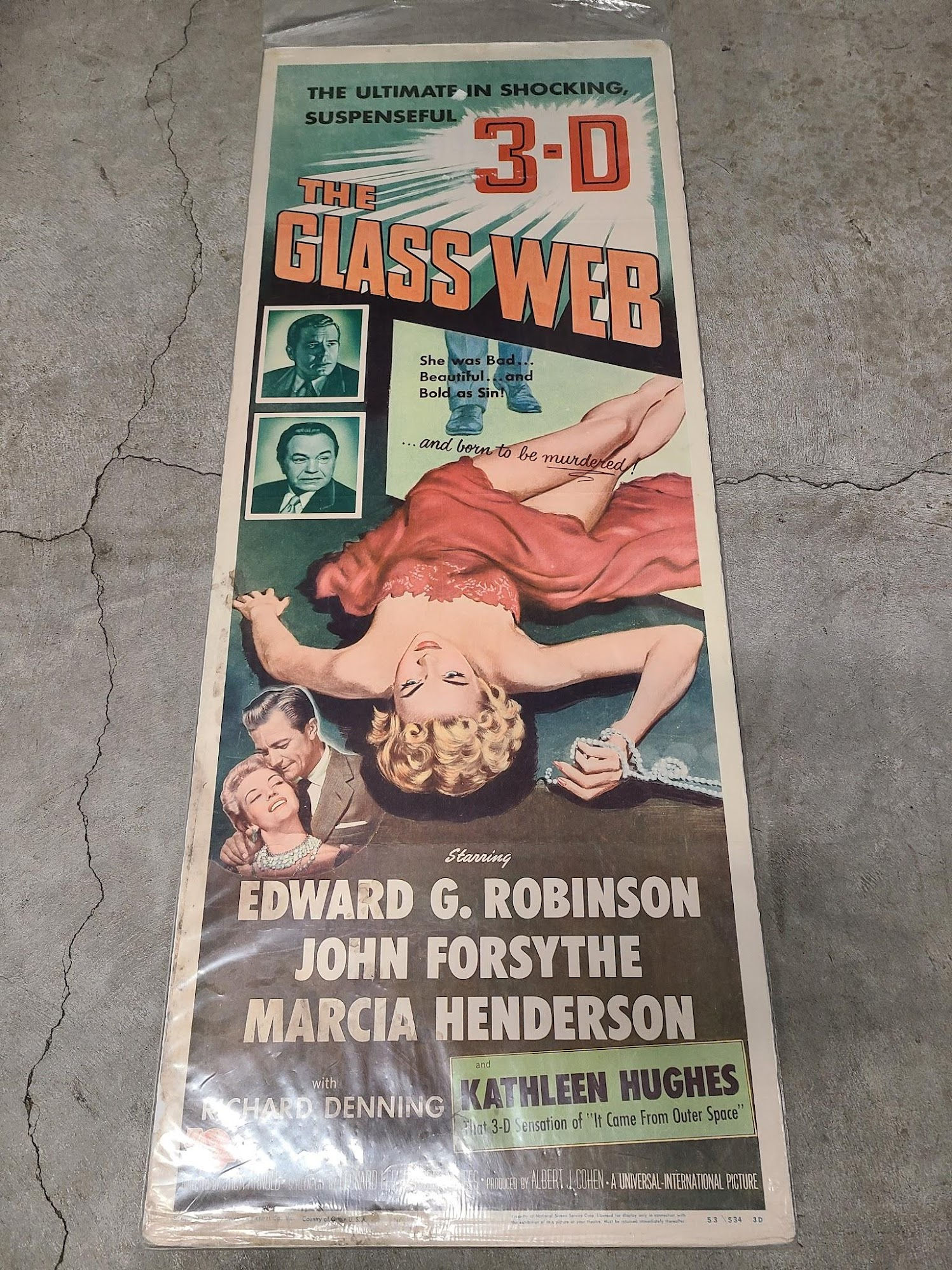 The Glass Web 1953 Inserts