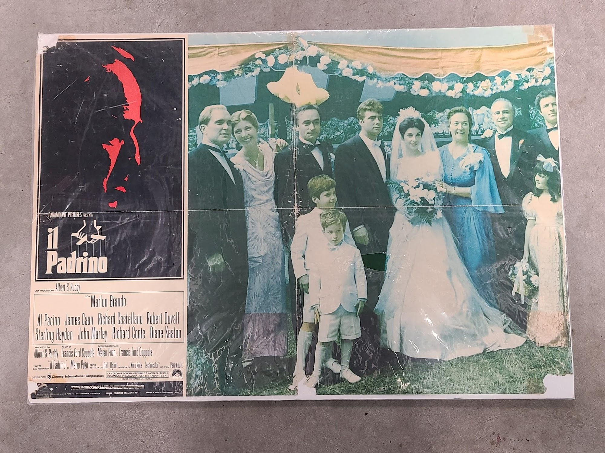 The Godfather 1972 Fotobusta