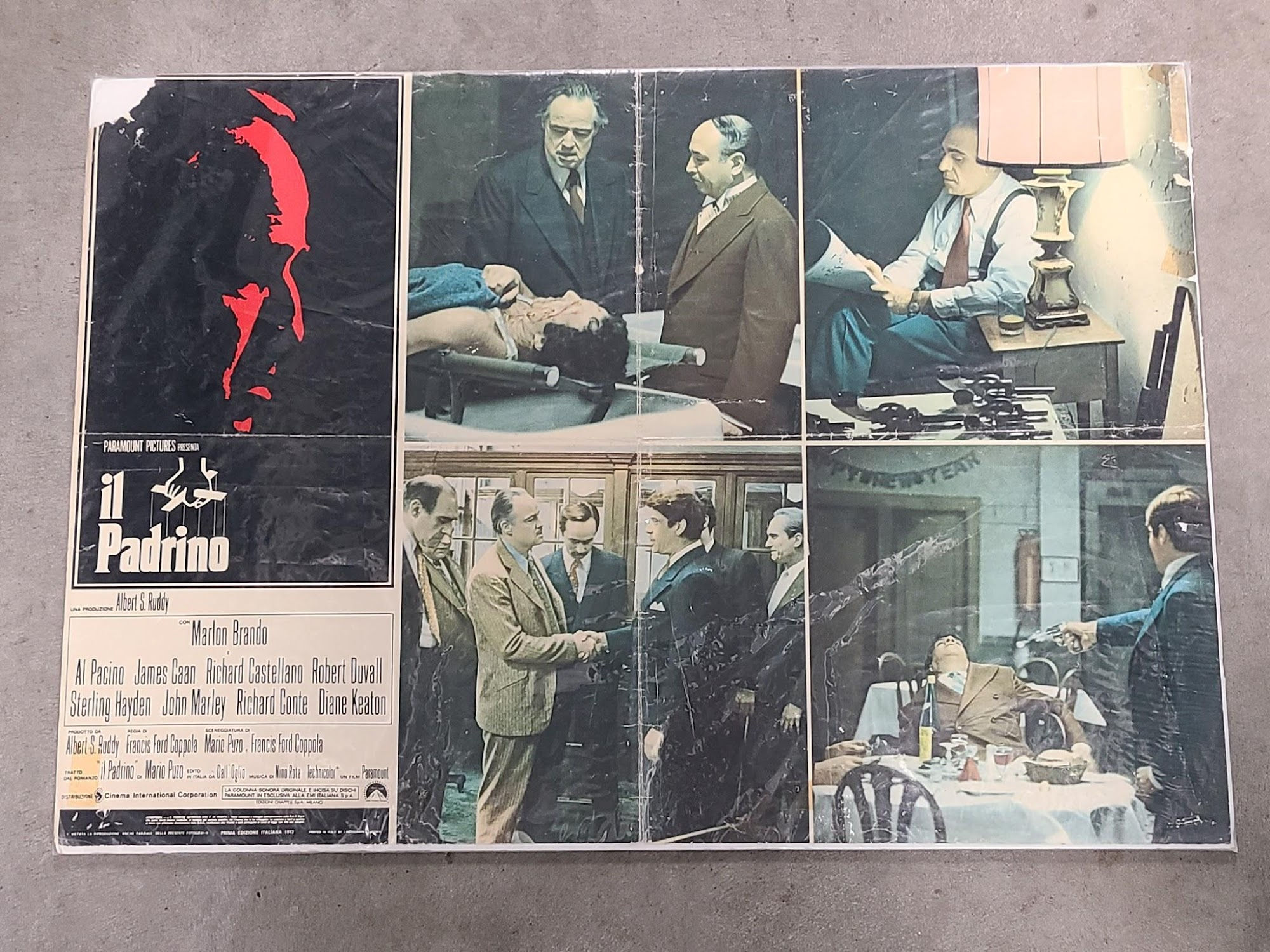 The Godfather 1972 Fotobusta