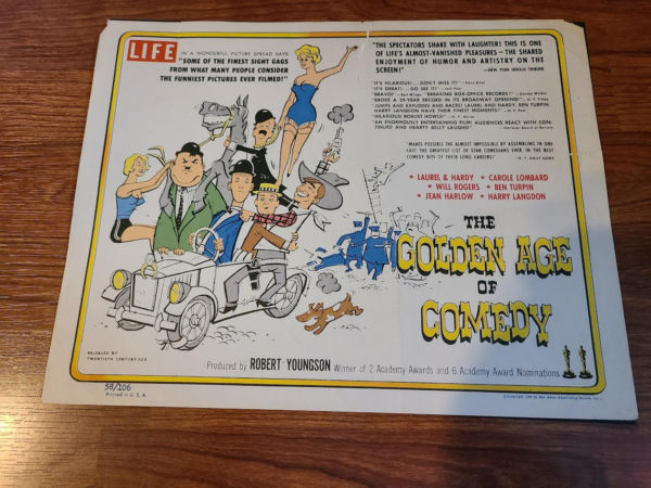The Golden Age Of Comedy 1958 Title Cards
