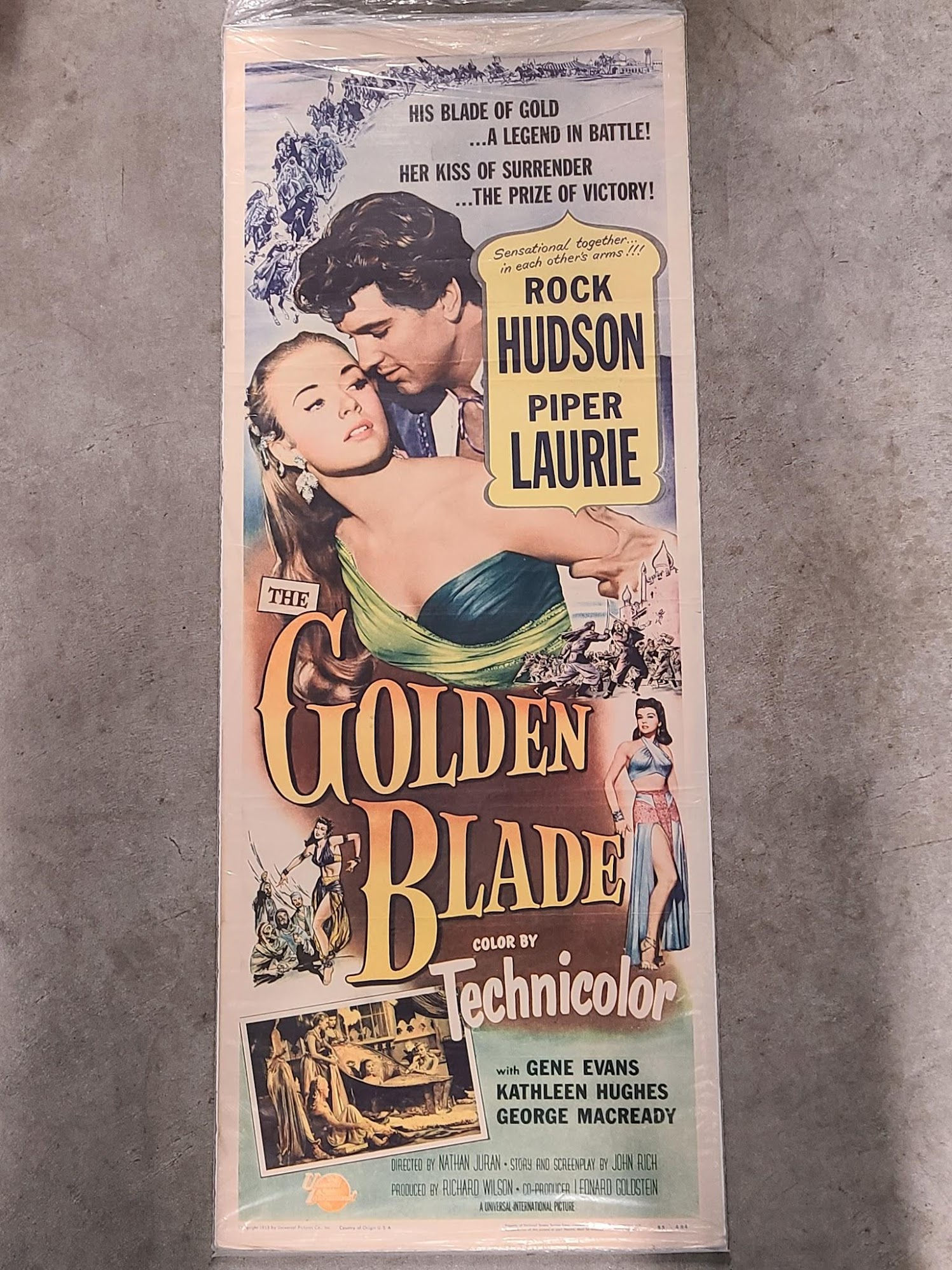 The Golden Blade 1953 Inserts