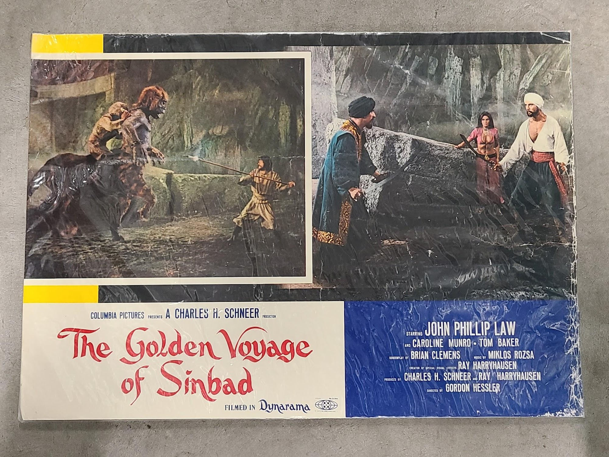 The Golden Voyage Of Sinbad 1973 Fotobusta