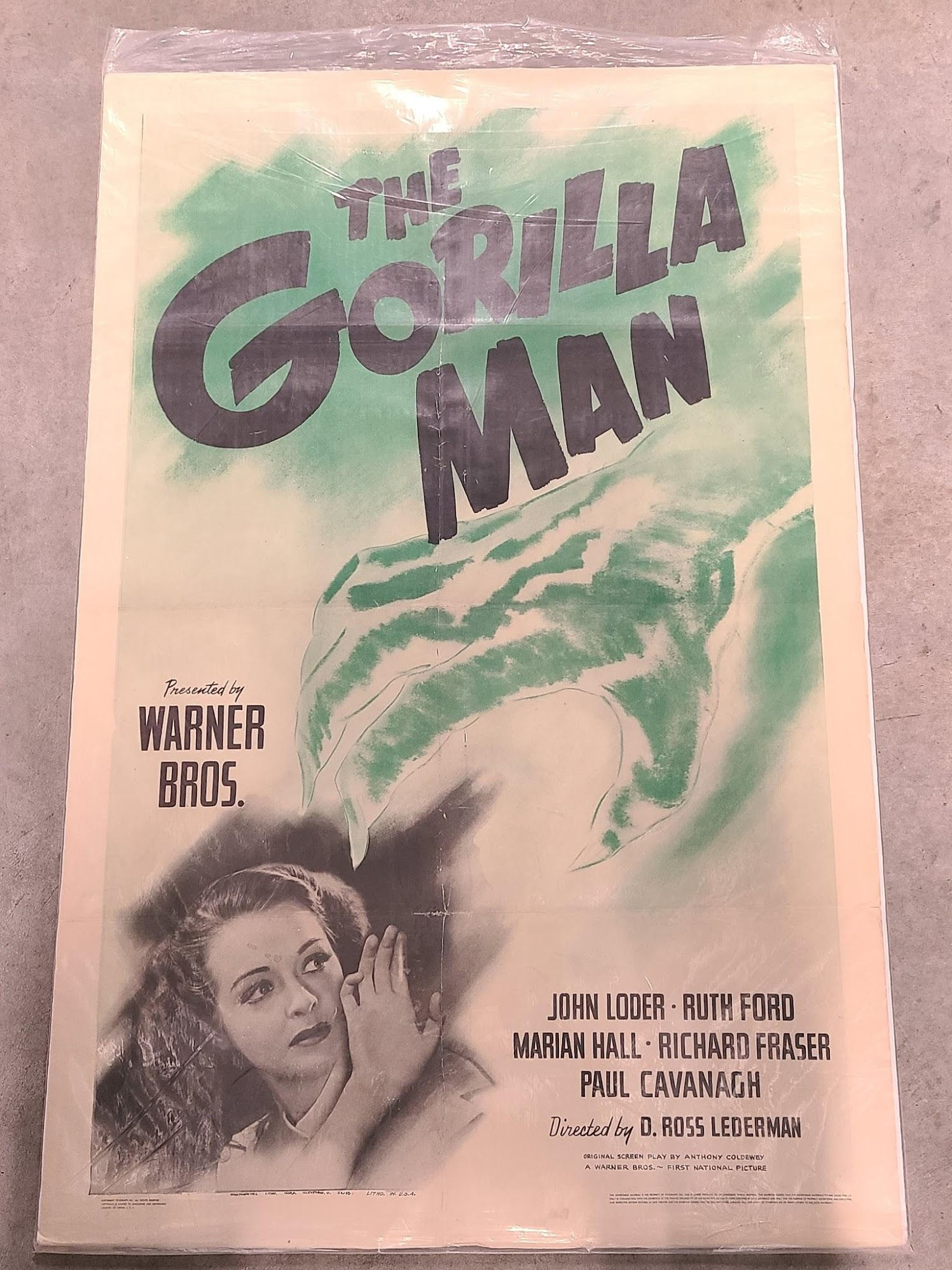 The Gorilla Man 1943 1 Sheets/US