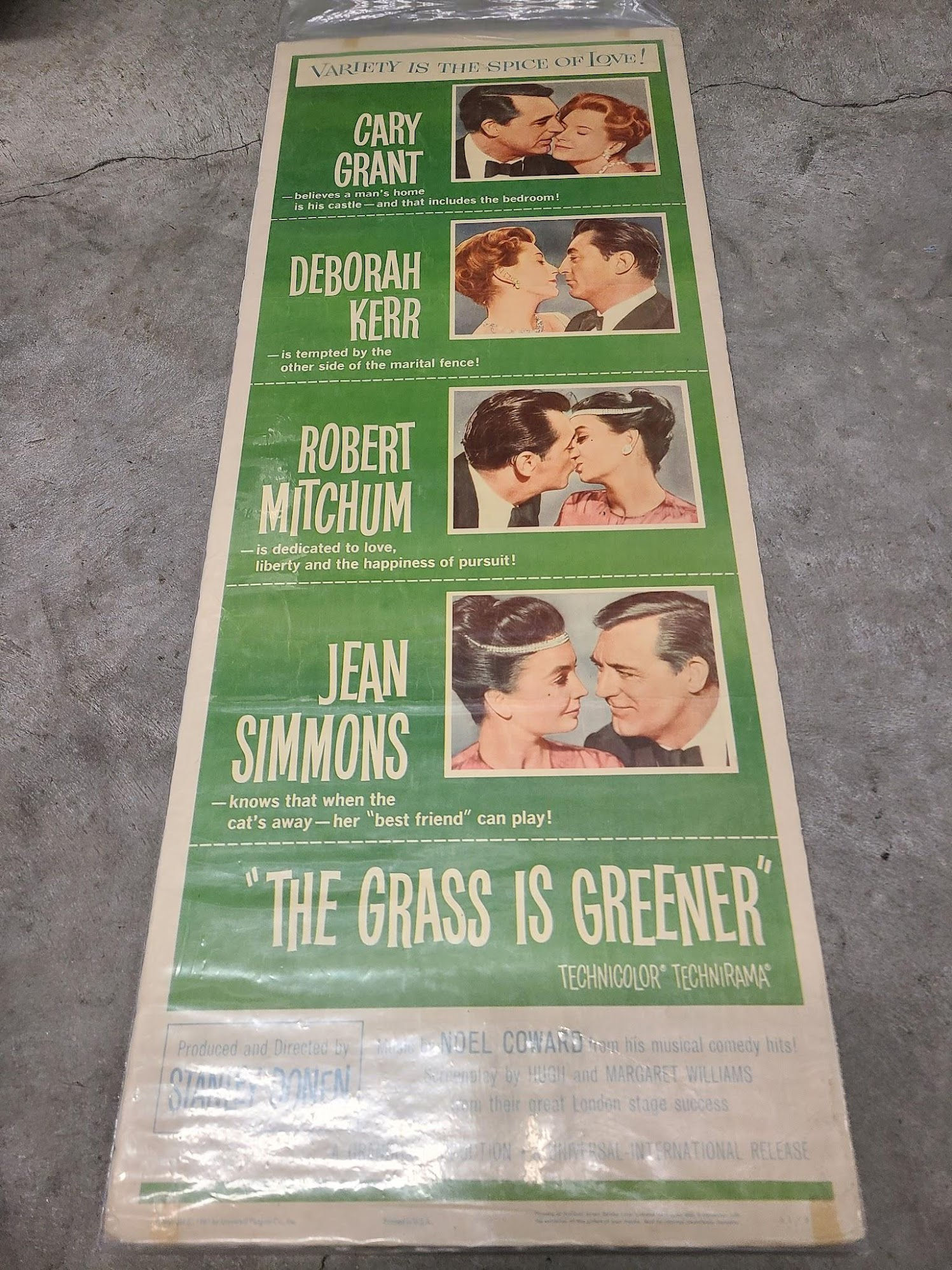 The Grass is Greener 1961 Inserts