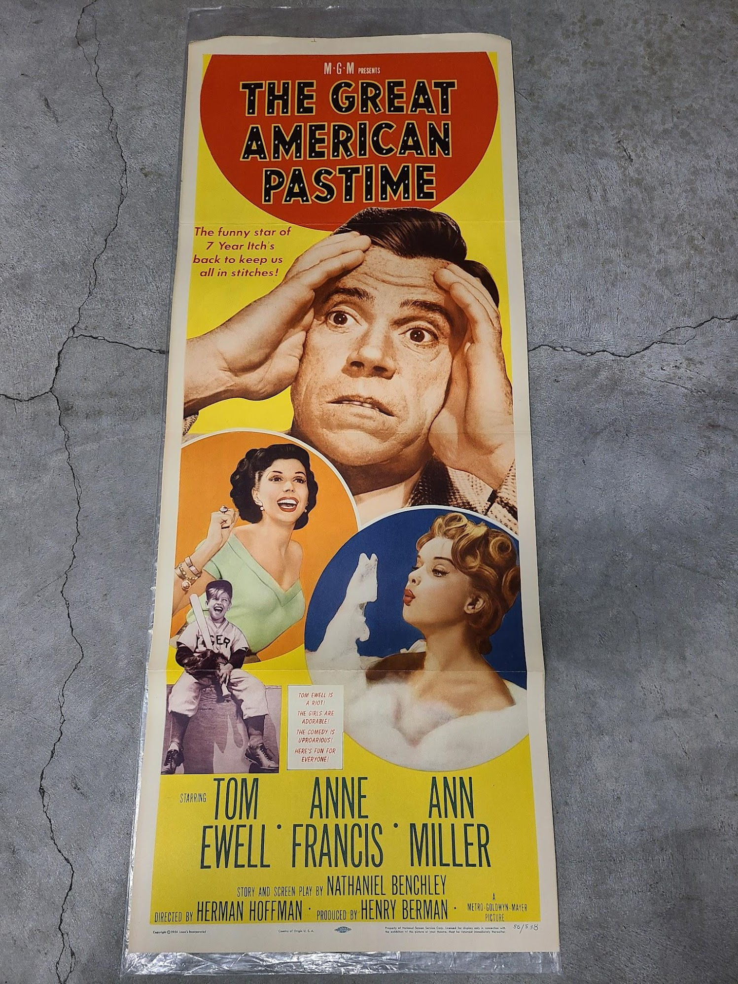 The Great American Pastime 1956 Inserts