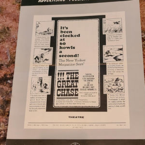 The Great Chase 1963 Press Books