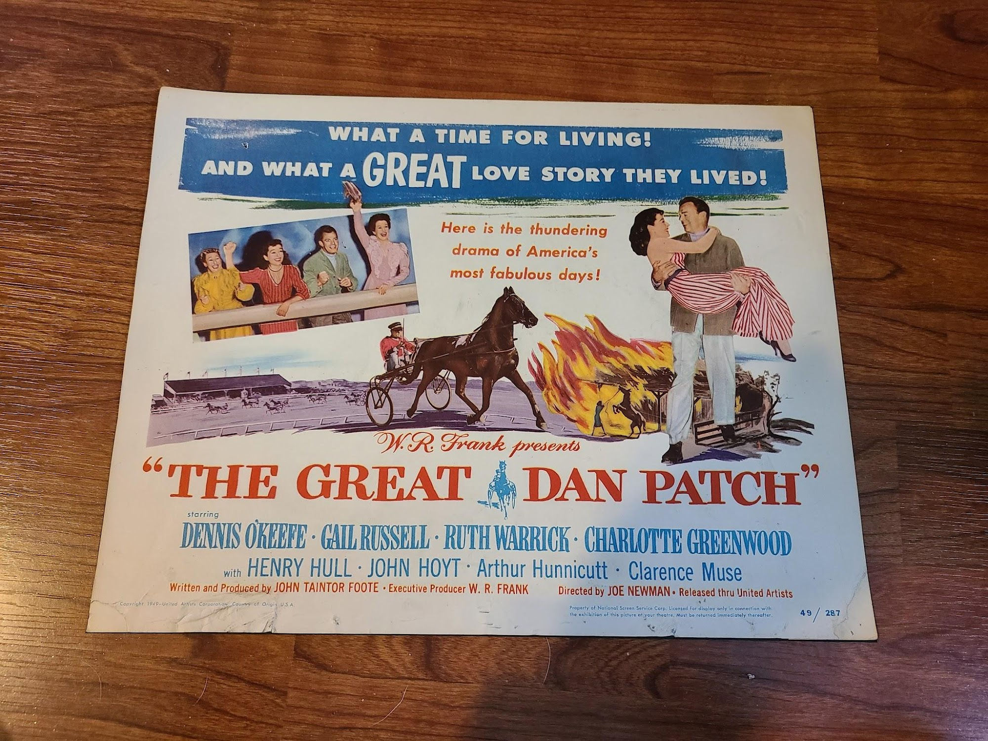 The Great Dan Patch 1949 Title Cards