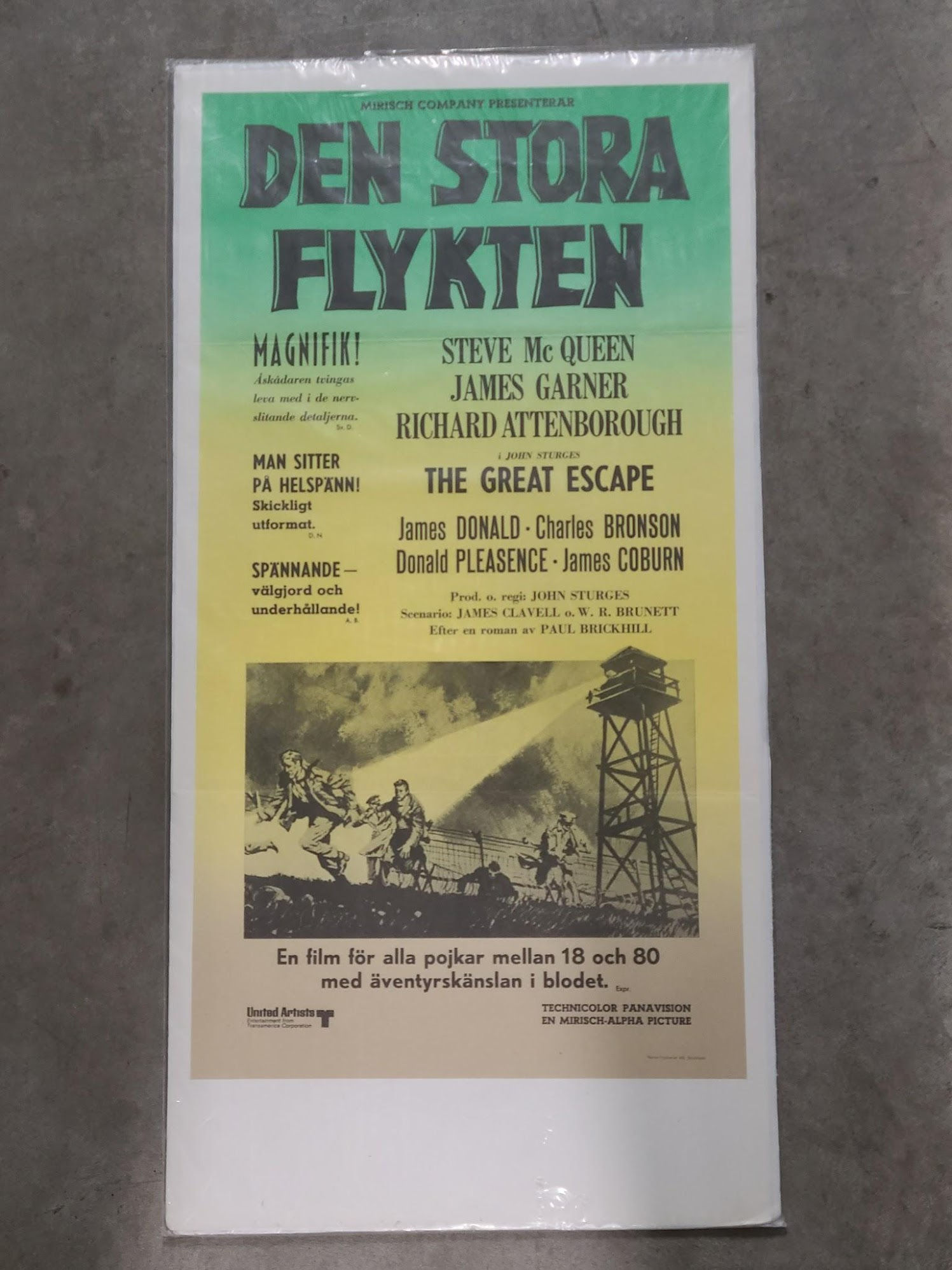 The Great Escape 1963 Swedish Slope