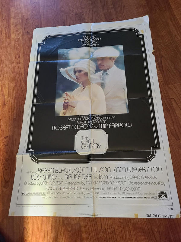 The Great Gatsby 1974 1 Sheets/US