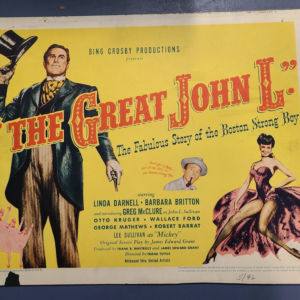 The Great John L 1945 Title Cards