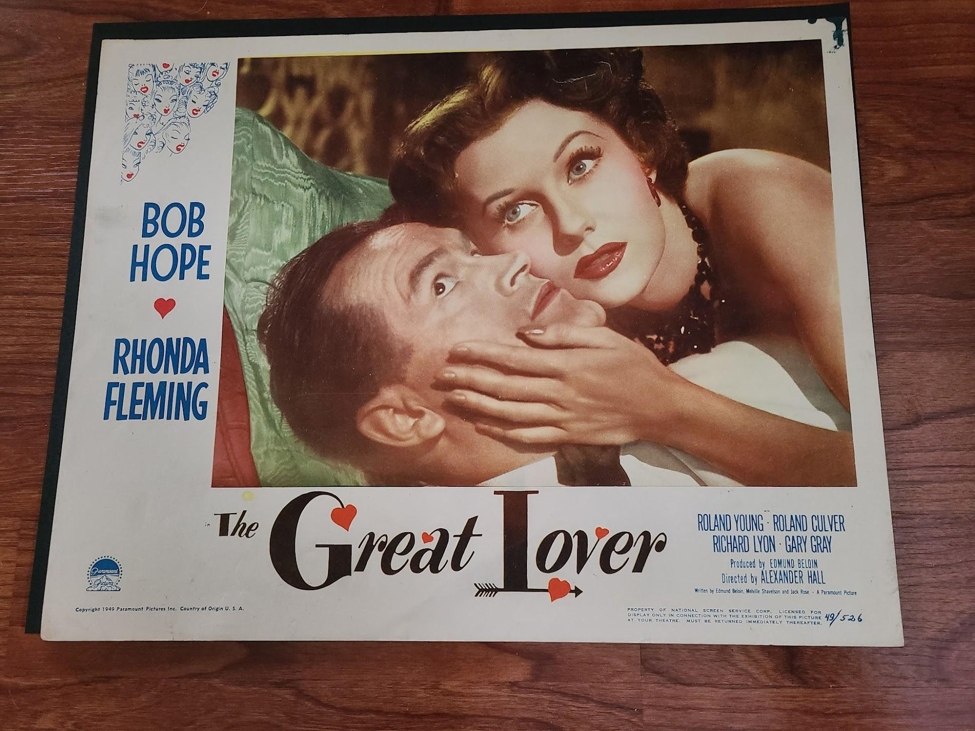 The Great Lover 1949 General Lobby Cards