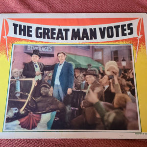 The Great Man Votes 1939 General Lobby Cards