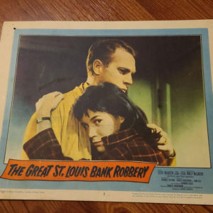 The Great St. Louis Bank Robbery 1958 General Lobby Cards