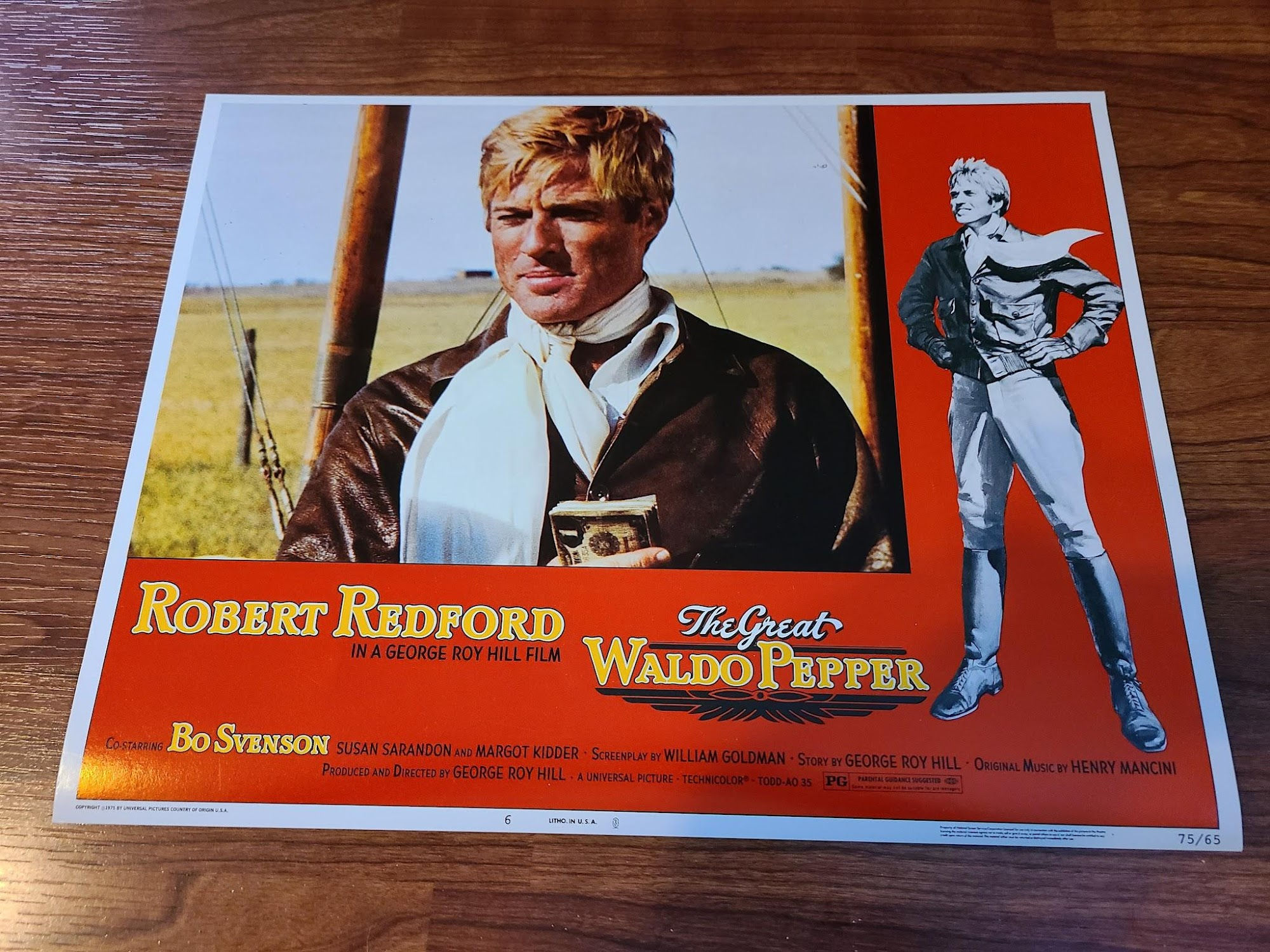 The Great Waldo Pepper 1975 Military/Aviation Lobby Cards