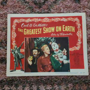 The Greatest Show On Earth 1952 General Lobby Cards