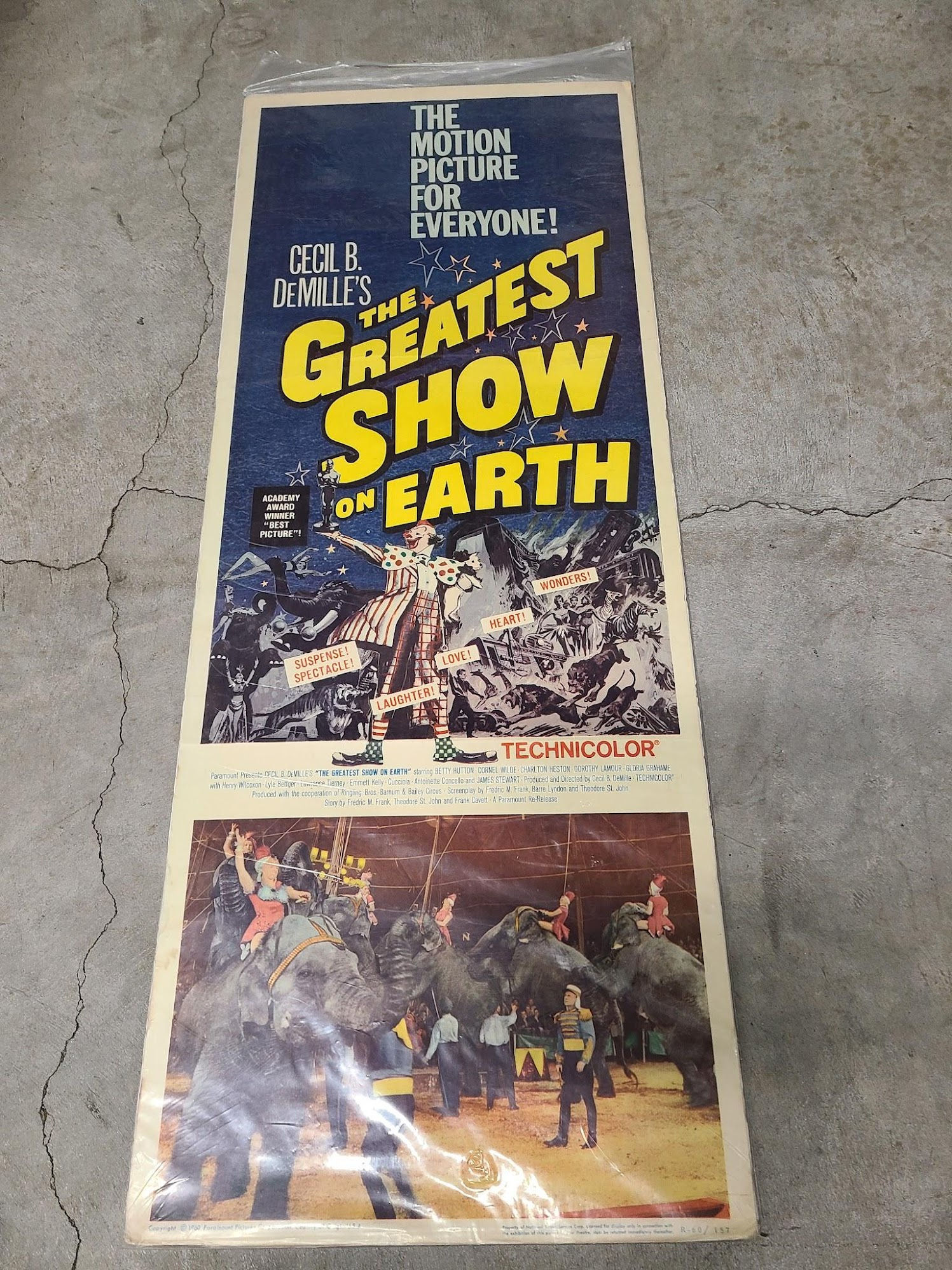 The Greatest Show On Earth 1952 Inserts