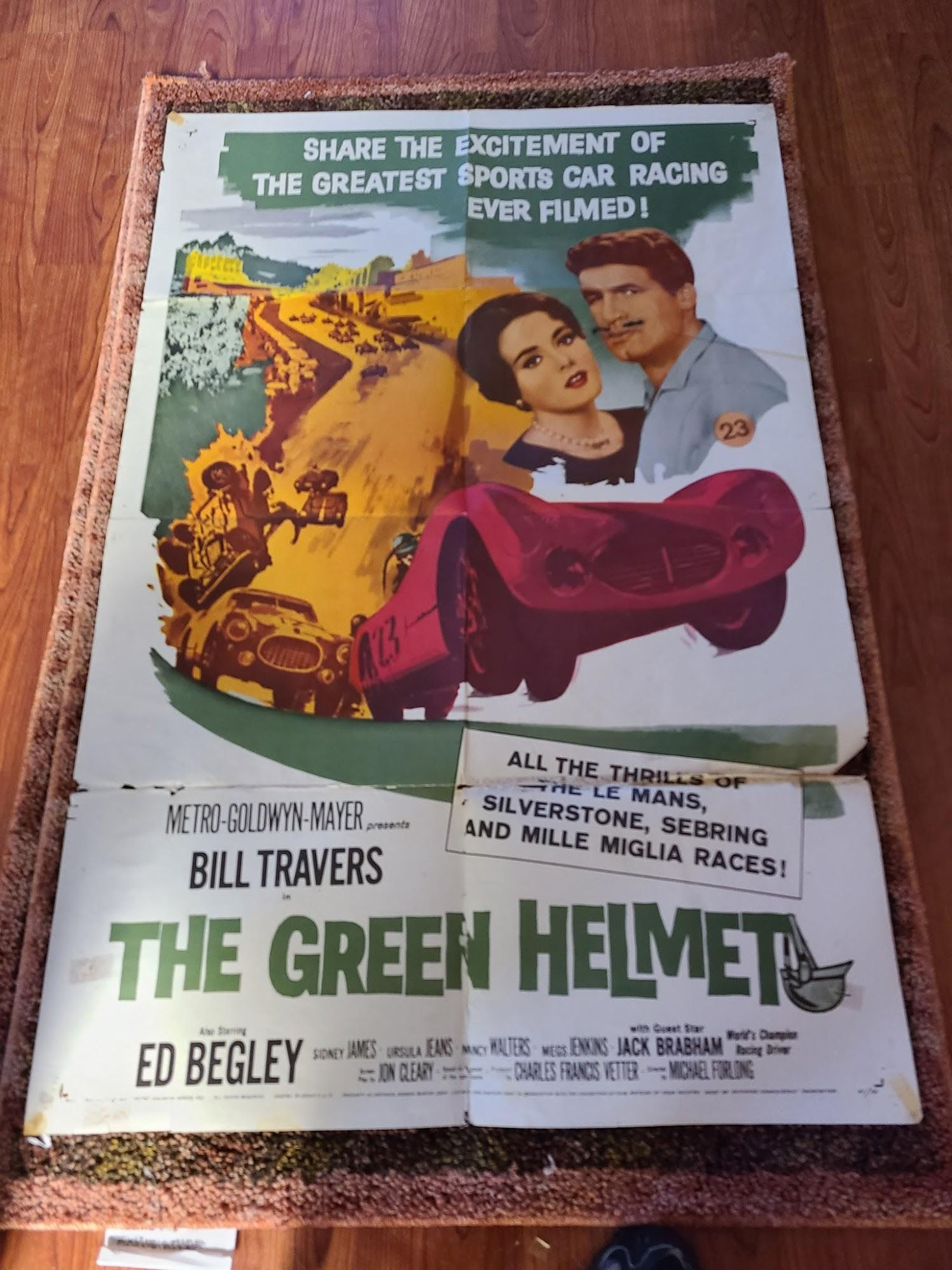 The Green Helmet 1961 1 Sheets/US