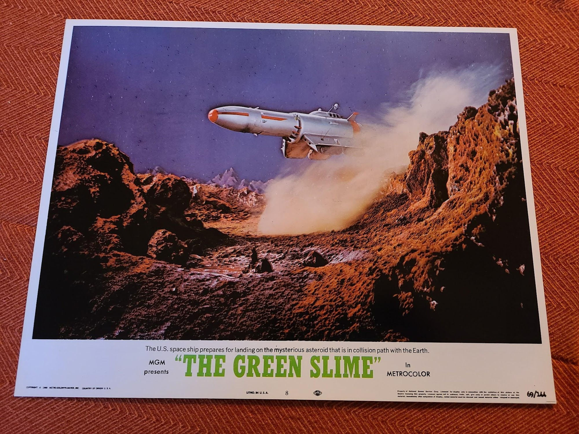 The Green Slime 1969 Scifi/Horror