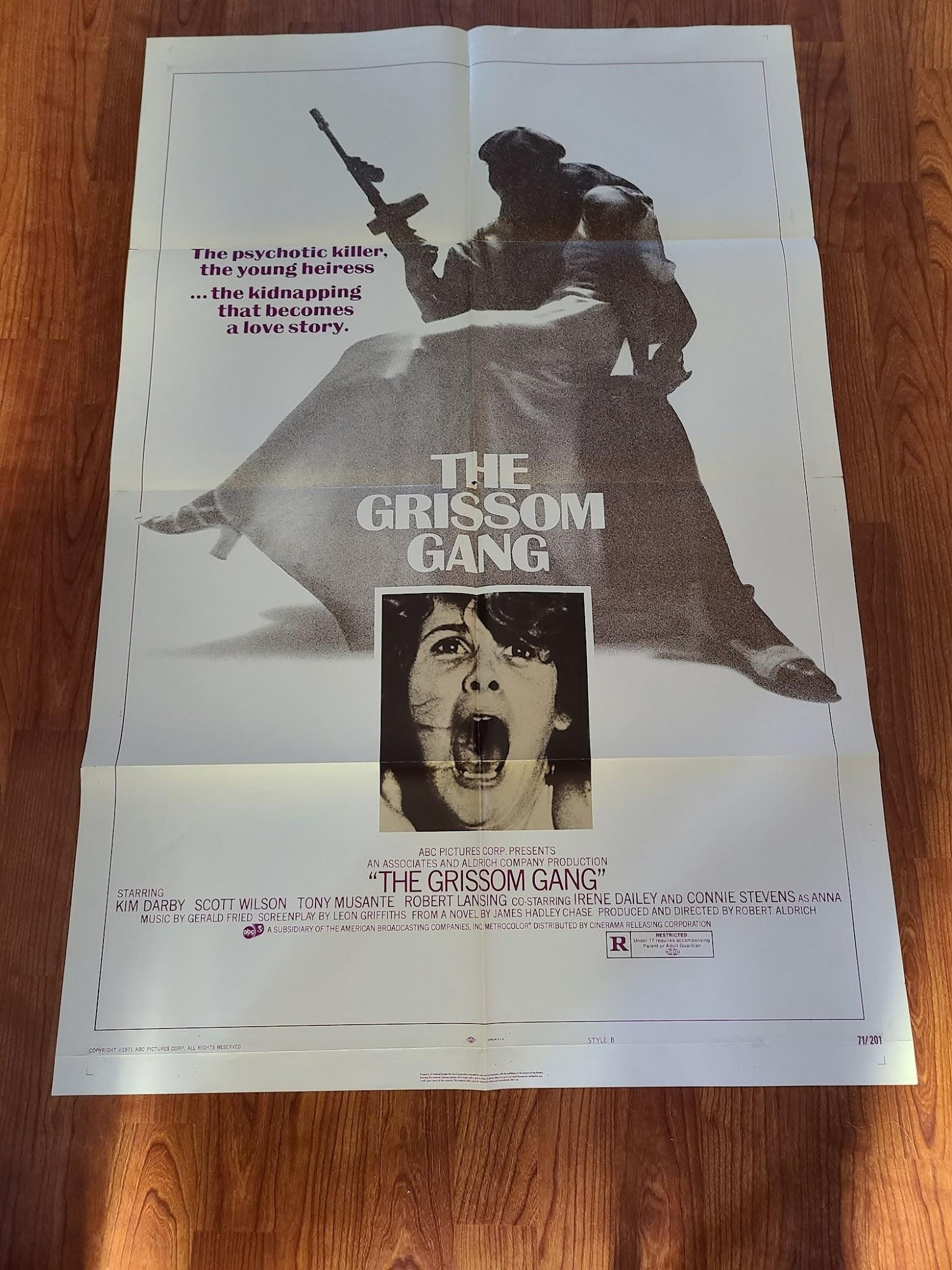 The Grissom Gang 1971 1 Sheets/US