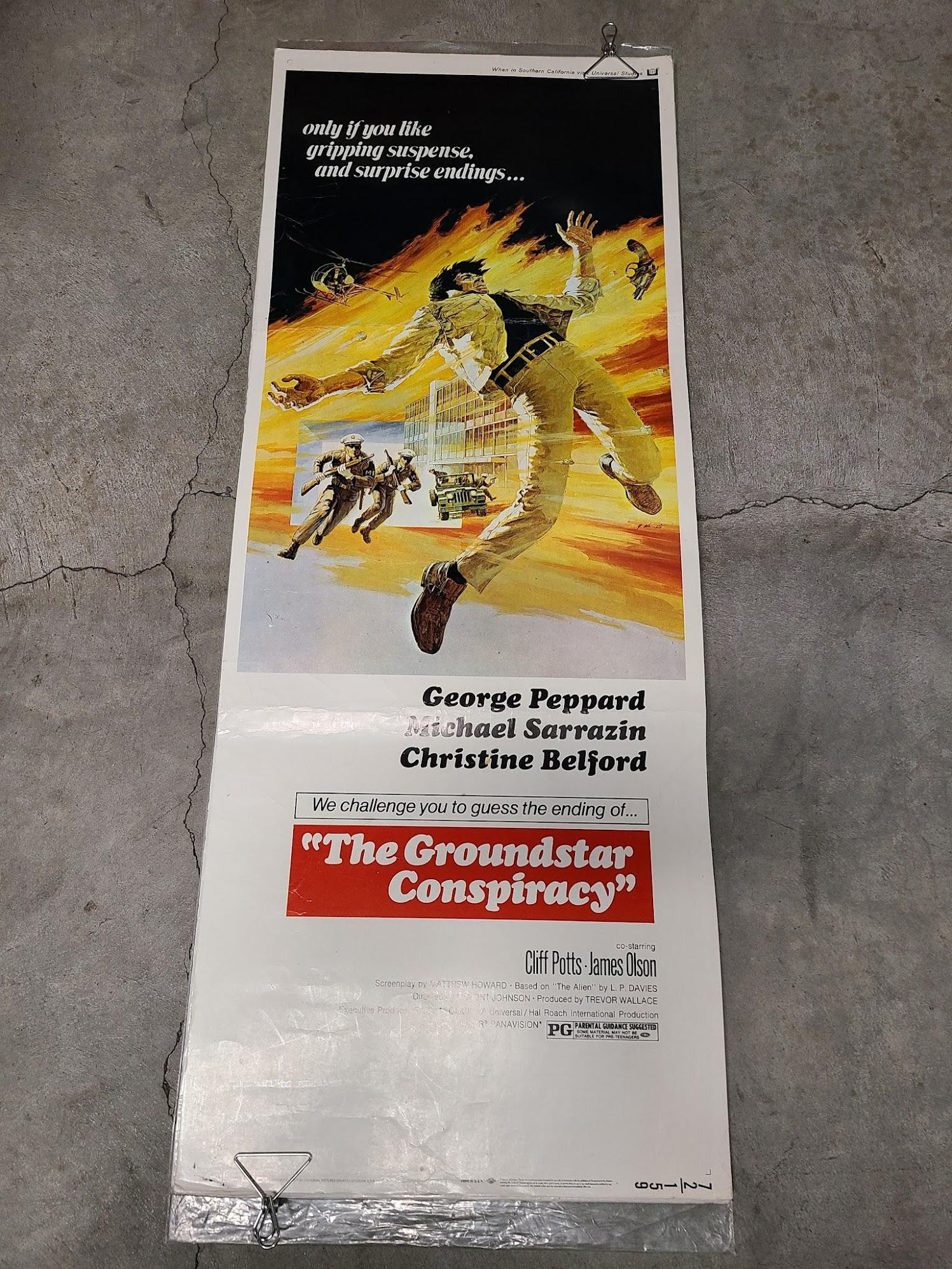The Groundstar Conspiracy 1972 Inserts