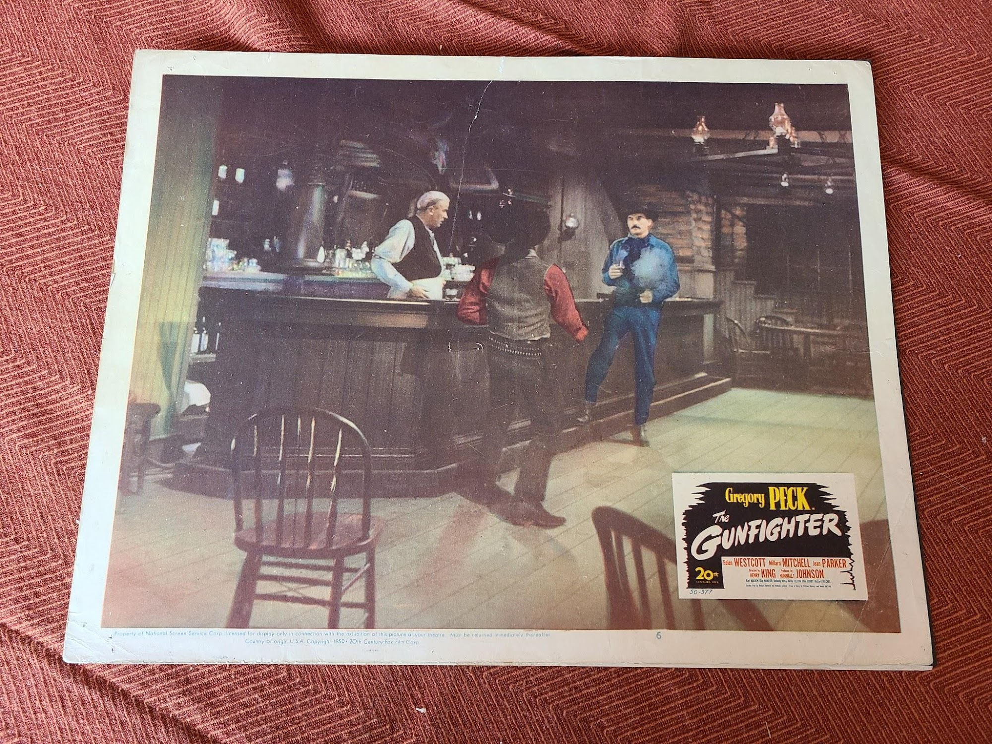 The Gunfighter 1950 Western Lobby Cards