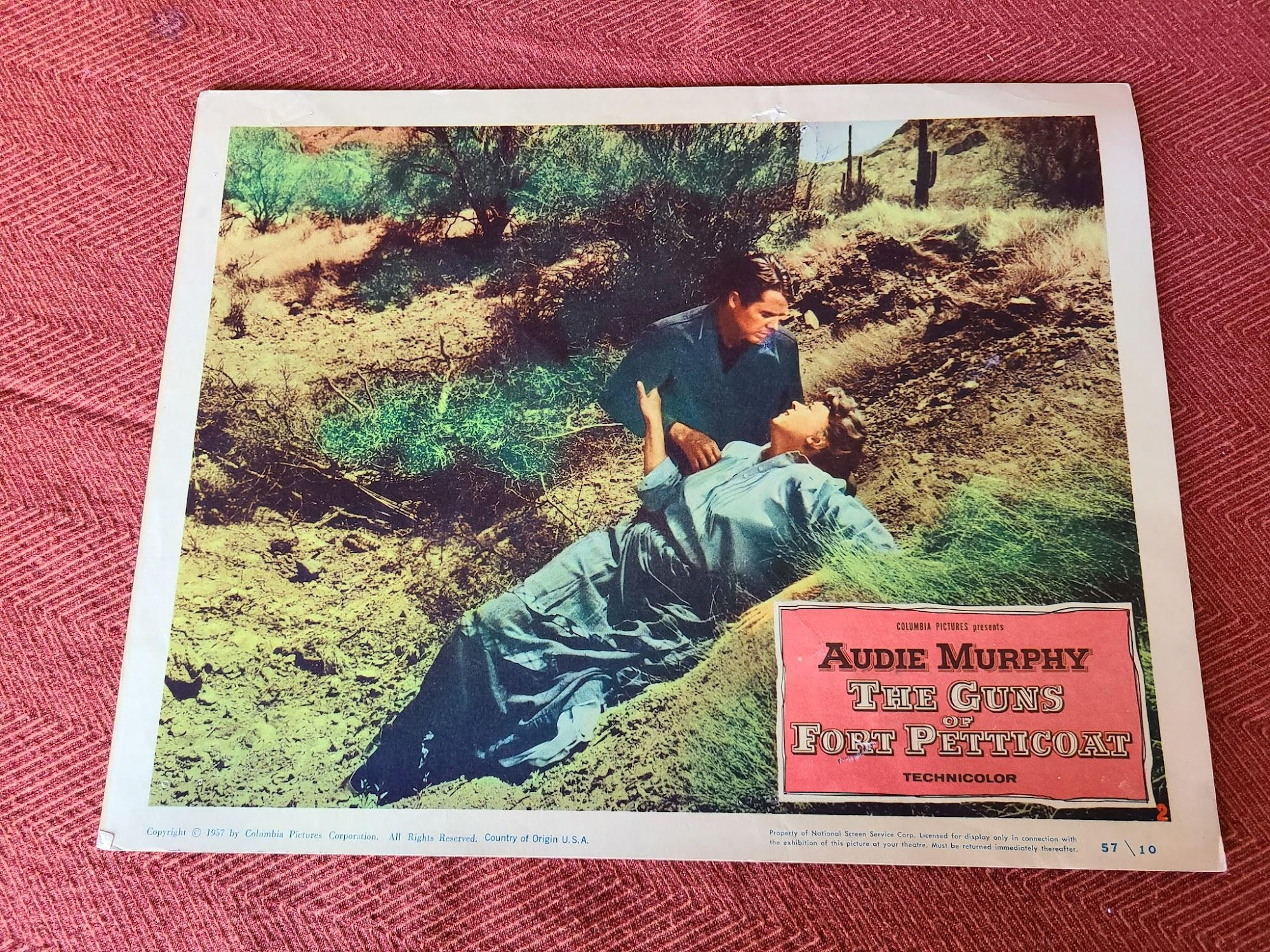 The Guns Of Fort Petticoat 1957 Western Lobby Cards