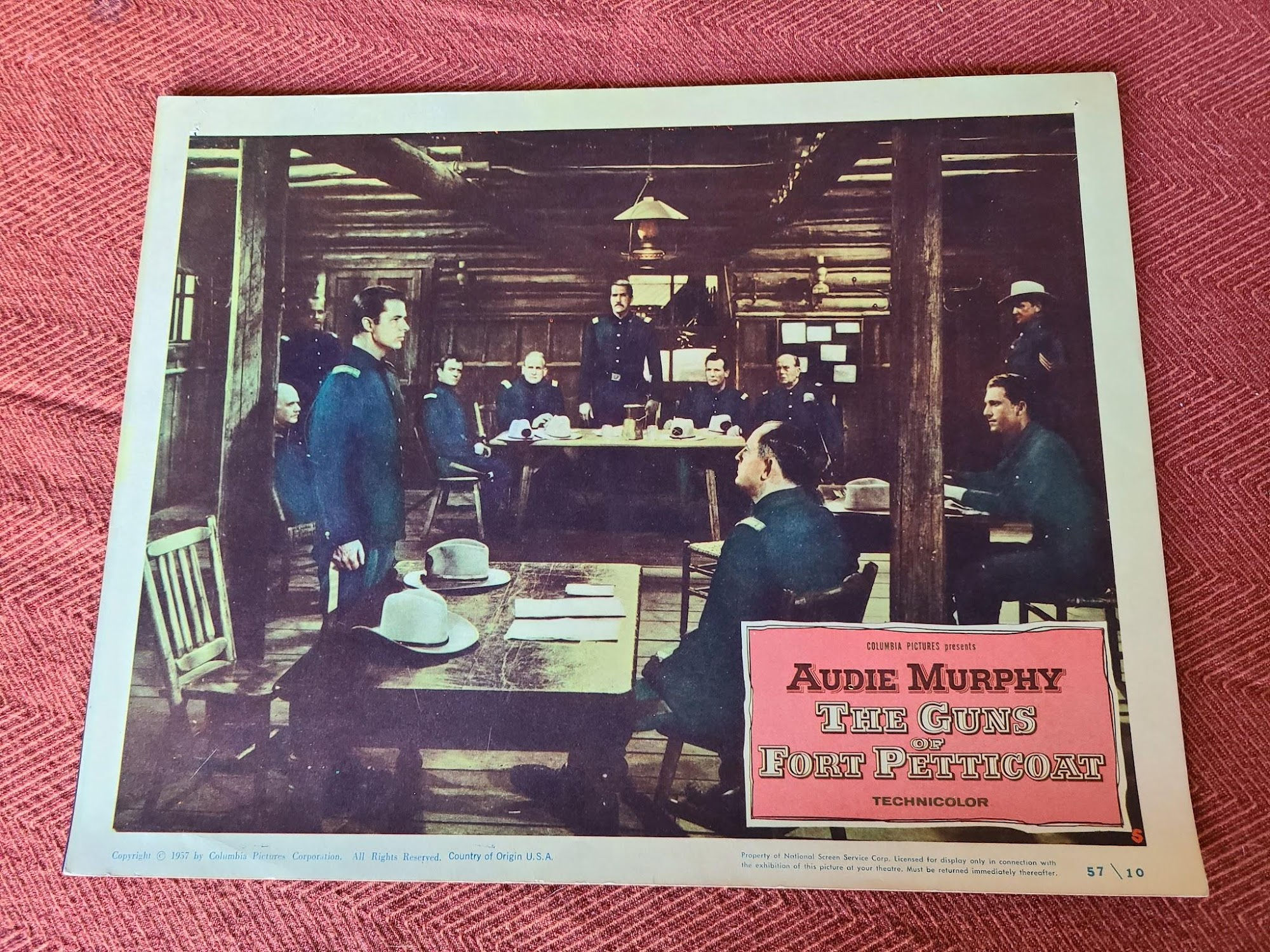 The Guns Of Fort Petticoat 1957 Western Lobby Cards