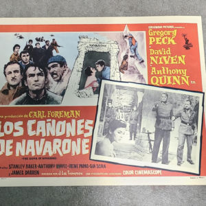 The Guns of Navarone 1961 Mexican Lobby Cards