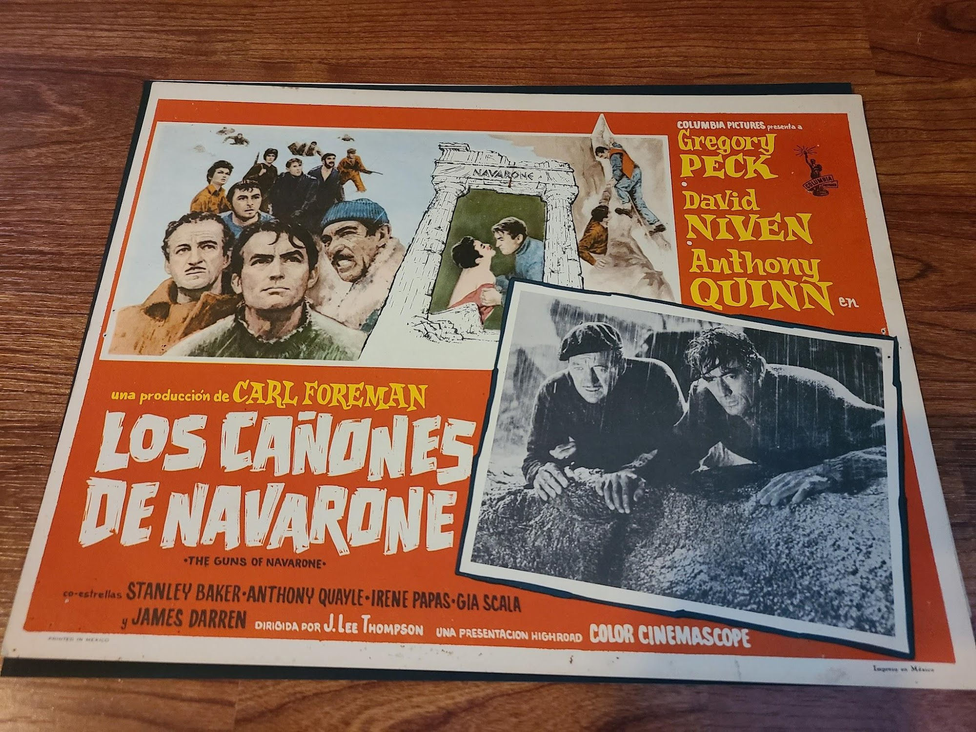 The Guns Of Navarone 1961 Military/Aviation Lobby Cards