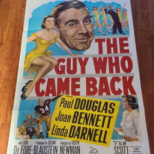The Guy Who Came Back 1951 1 Sheets/US