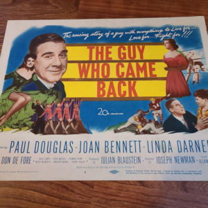 The Guy Who Came Back 1951 Title Cards