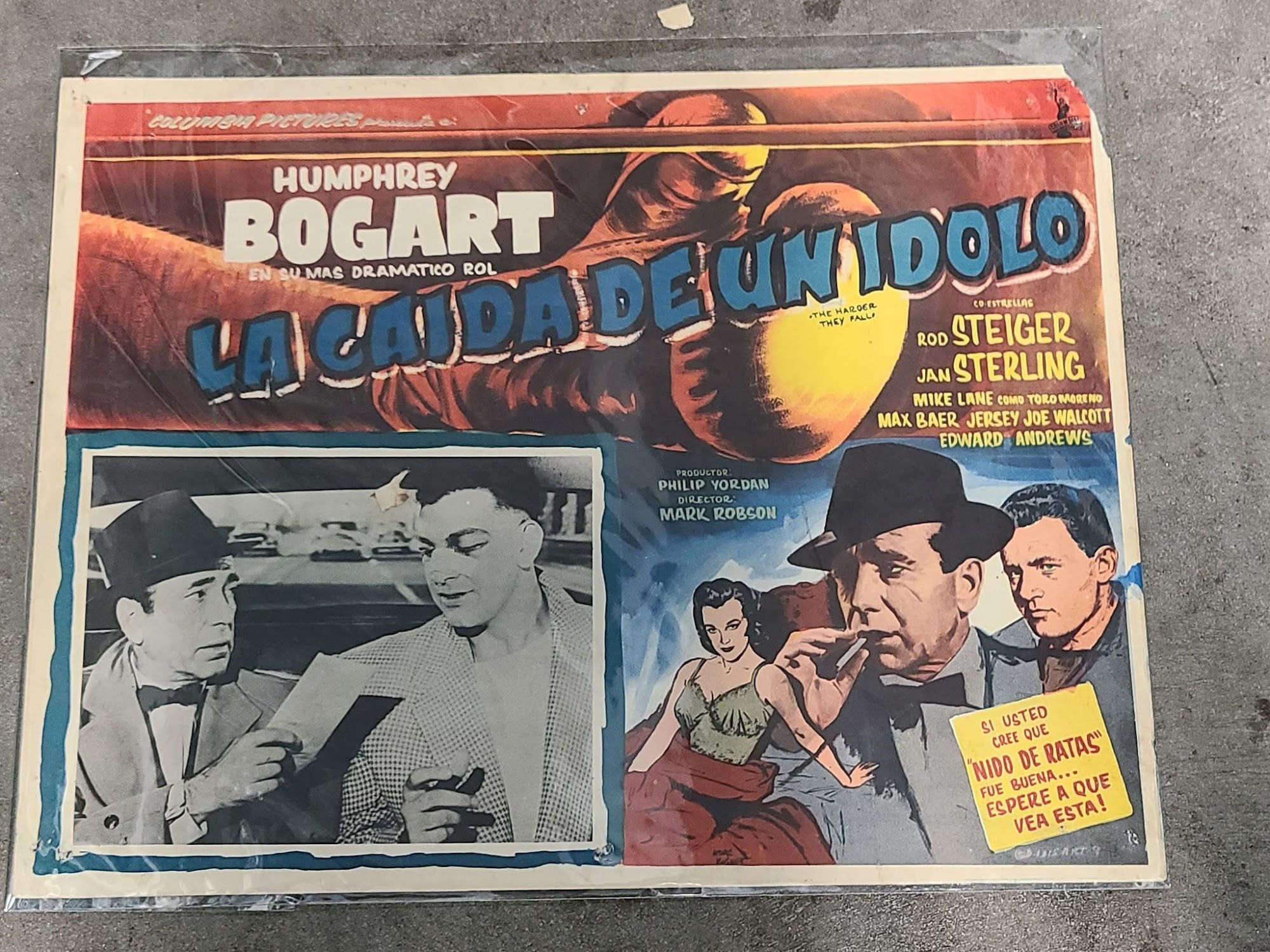 The Harder They Fall 1956 Mexican Lobby Cards
