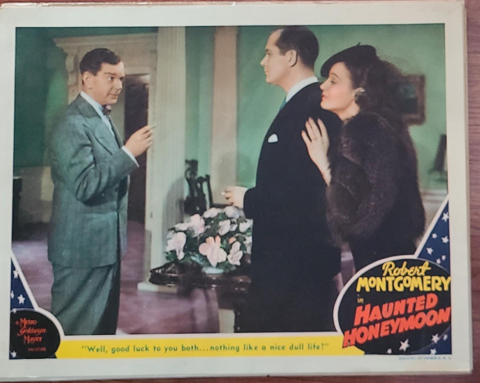 The Haunted Homeymoon 1940 General Lobby Cards