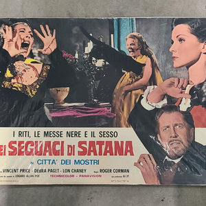 The Haunted Palace 1963 Fotobusta