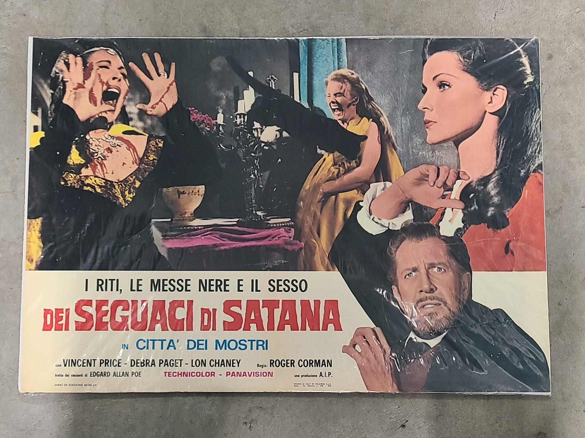 The Haunted Palace 1963 Fotobusta