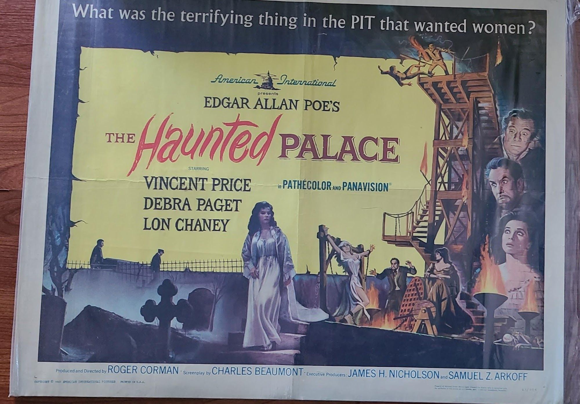The Haunted Palace 1963 Half Sheets