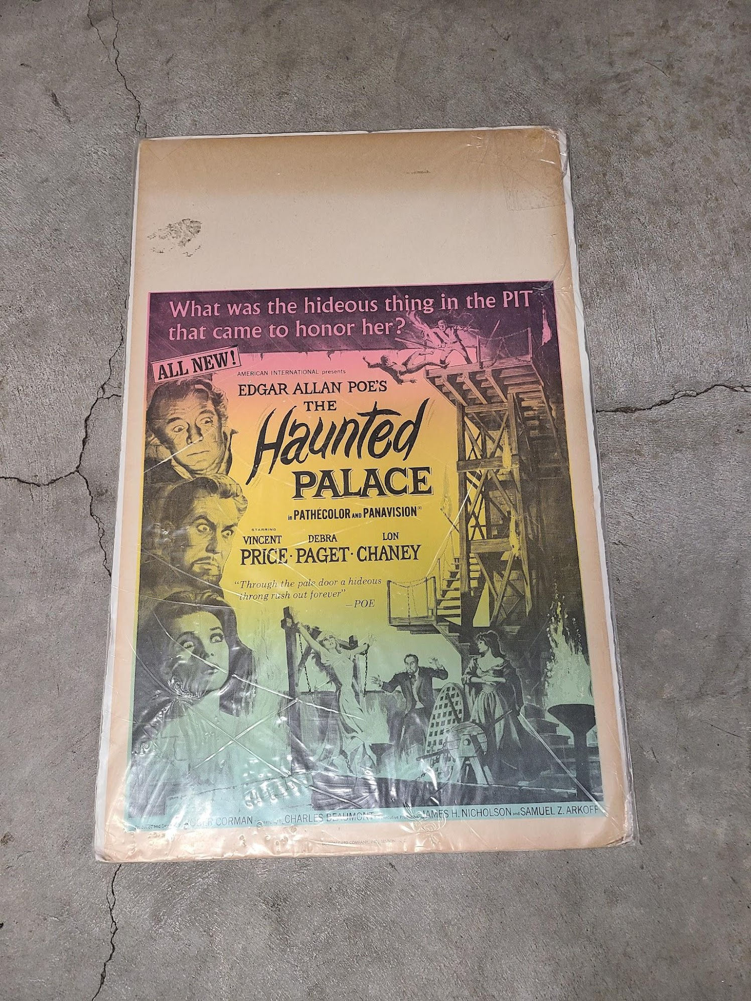 The Haunted Palace 1963 Window Cards