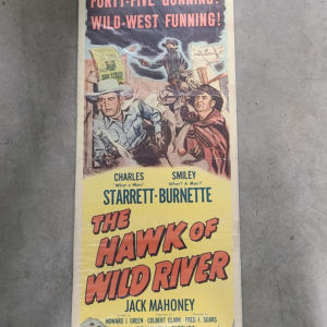 The Hawk Of Wild River 1952 Inserts