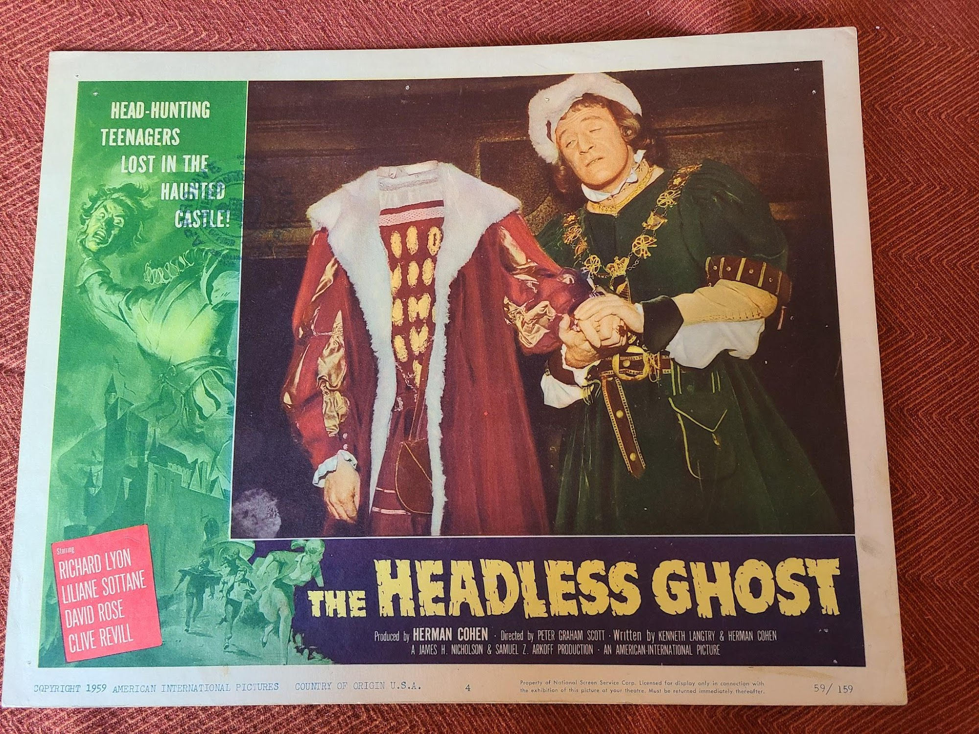 The Headless Ghost 1959 Scifi/Horror
