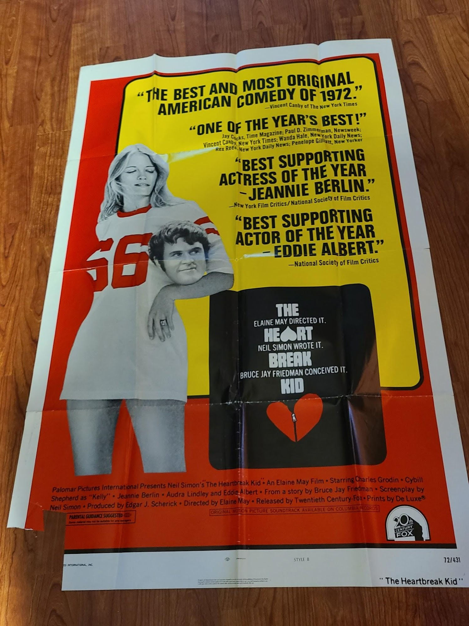 The Hearbreak Kid 1972 1 Sheets/US