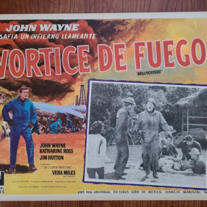 The Hellfighters 1968 Mexican Lobby Cards