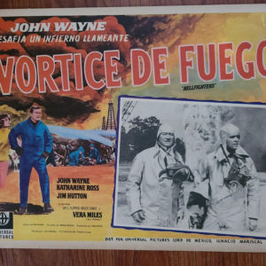 The Hellfighters 1968 Mexican Lobby Cards