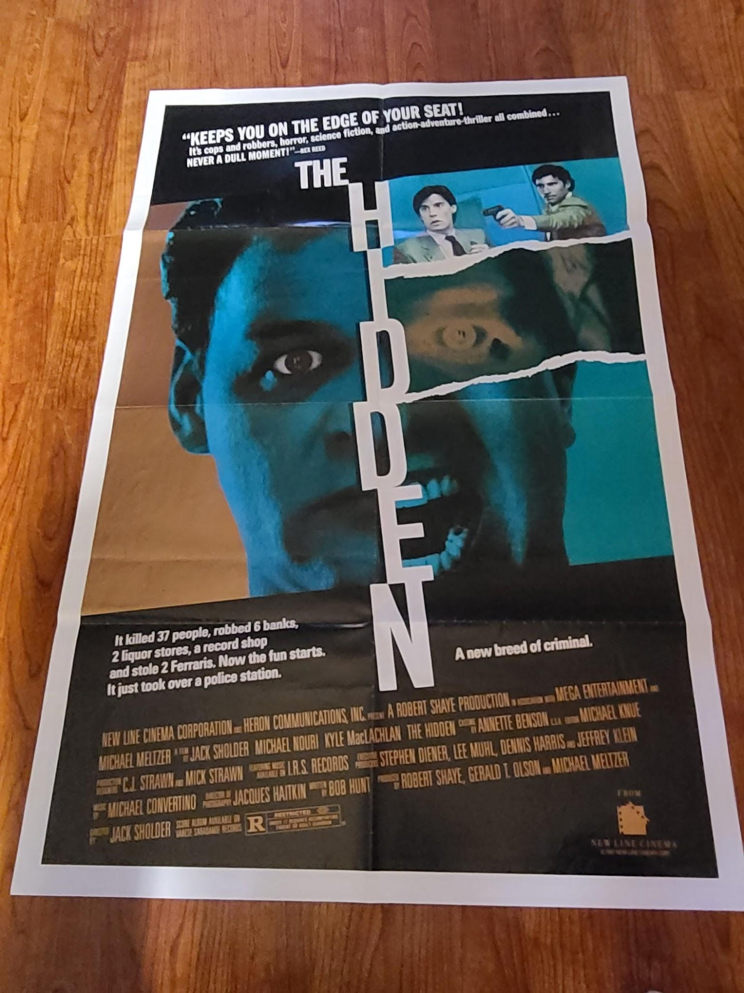 The Hidden 1987 1 Sheets/US