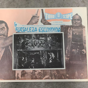 The Hidden Fortess 1958 Mexican Lobby Cards