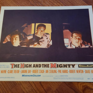 The High And The Mighty 1954 General Lobby Cards