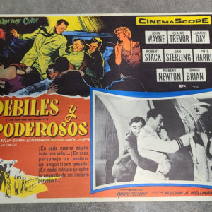 The High And The Mighty 1954 Mexican Lobby Cards