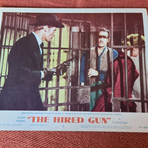 The Hired Gun 1957 Western Lobby Cards
