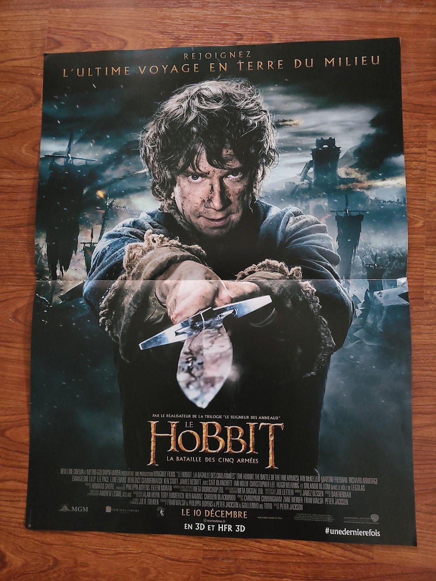 The Hobbit: Battle of the Five Armies 2014 French