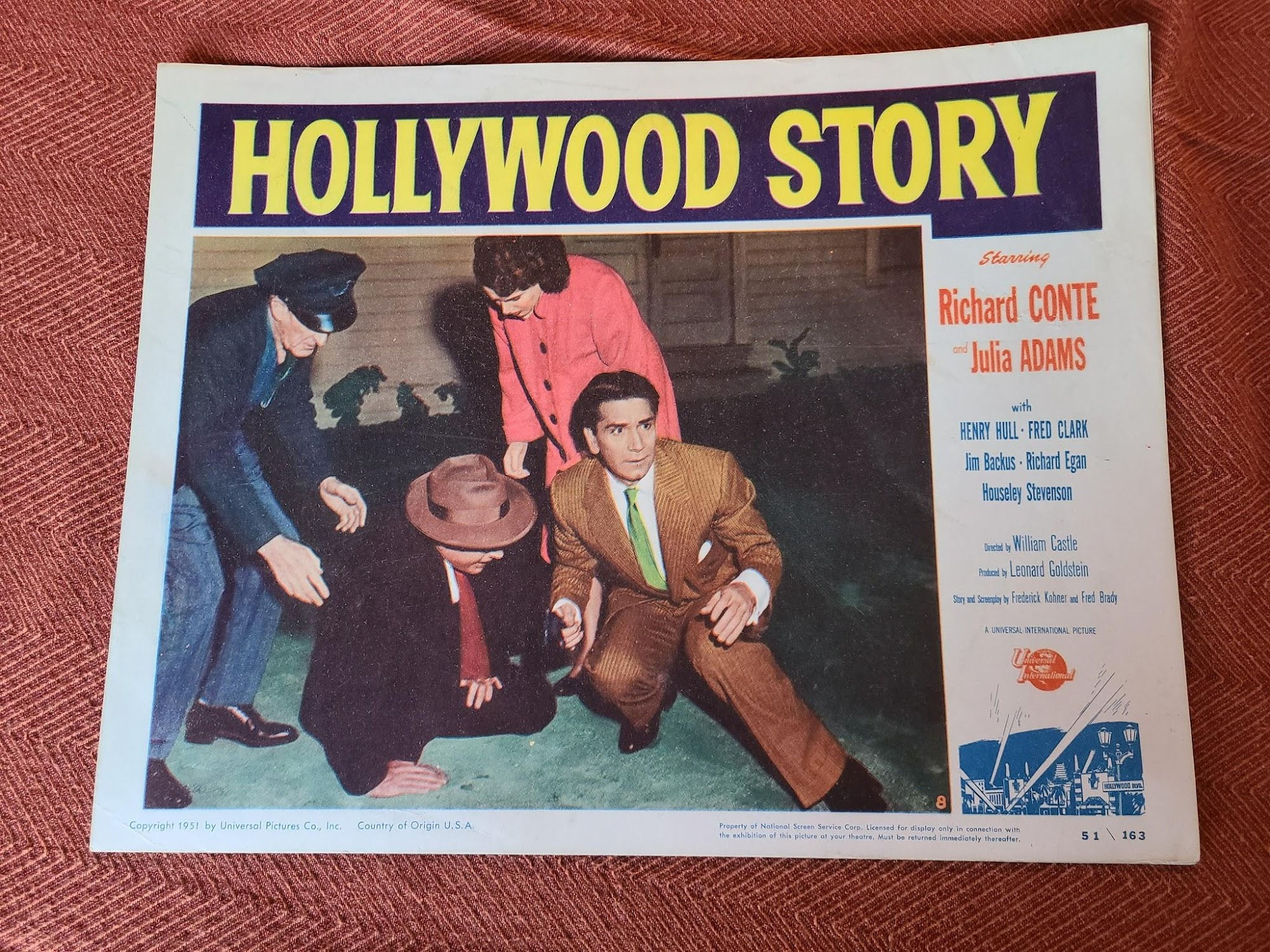 The Hollywood Story 1951 General Lobby Cards