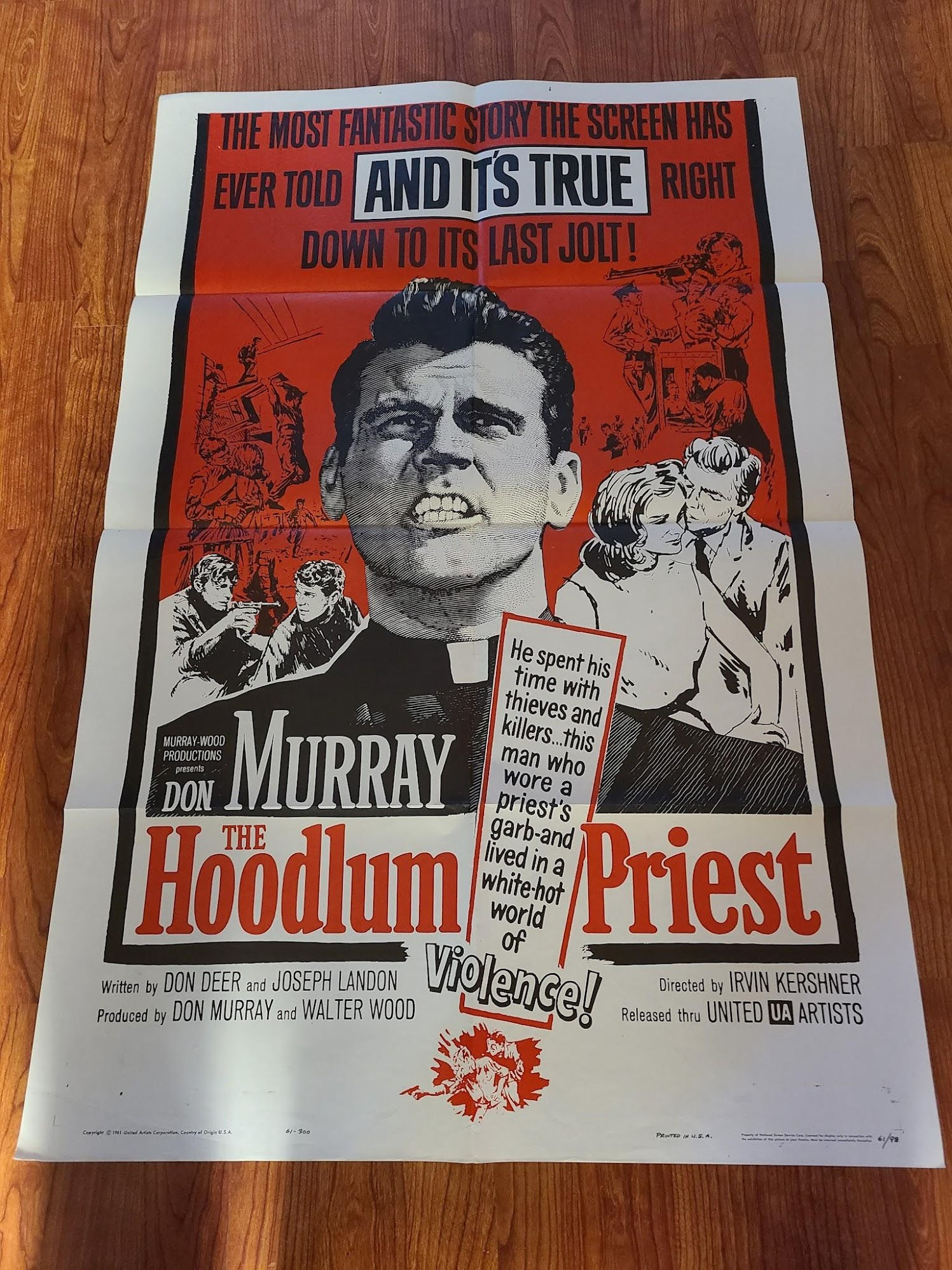 The Hoodlum Priest 1961 1 Sheets/US